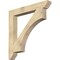 Ekena Millwork Westlake Slat Rough Sawn Bracket, Douglas Fir, 6"W x 48"D x 48"H BKT06X48X48WTL06RDF - alternate 1